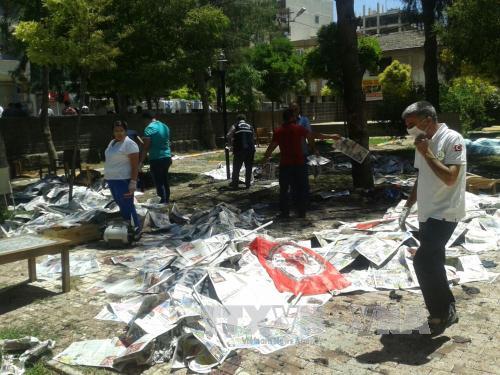 Nổ lớn ở biên giới Thổ Nhĩ Kỳ - Syria, hàng chục người thương vong